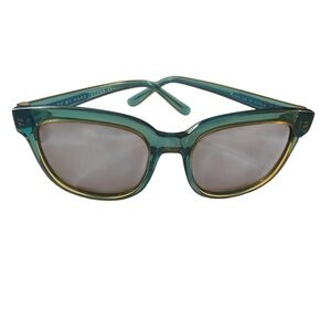 Marc By Marc Jacobs Teal and Gold Sunglasses